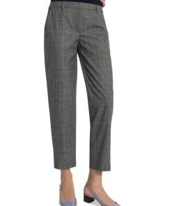 Discount 😀 Theory Wales 👩 Womens Wool Blend Flannel Trouser Pants ✨