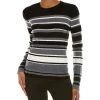 Best Pirce 🌟 women Theory Striped Wool-Blend Sweater ⌛