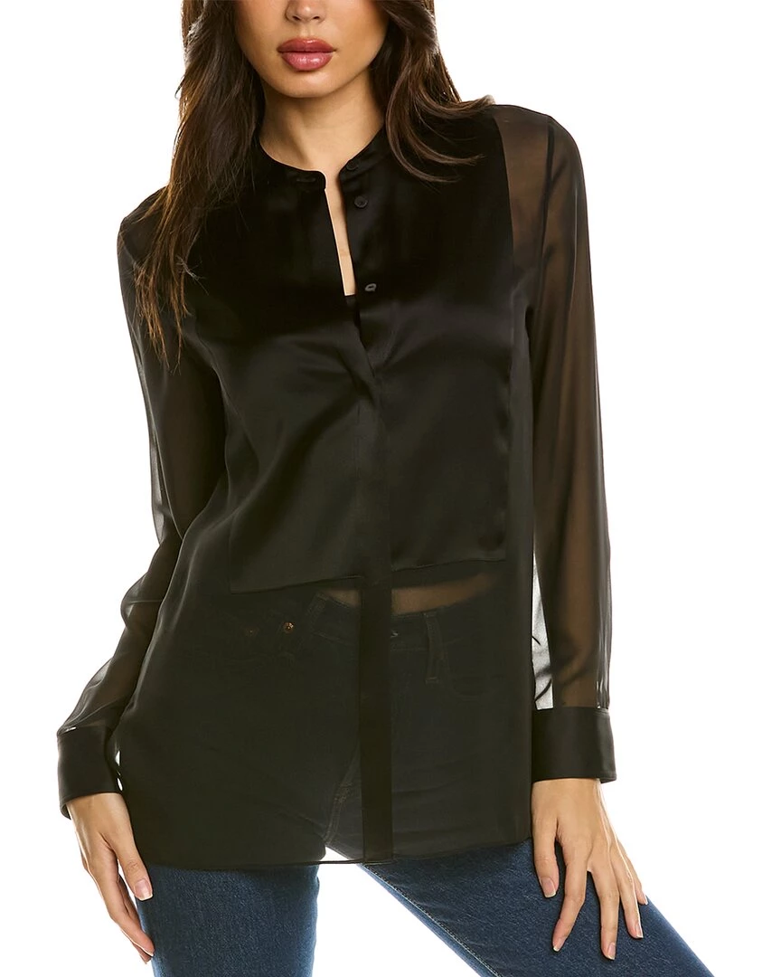 Buy ❤️ women Theory Sheer Top ✔️ 1 Buy ❤️ women Theory Sheer Top ✔️