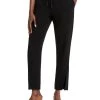 Best Sale 👏 Theory 👩 Womens Crepe Side Slit Jogger Pants 🎉