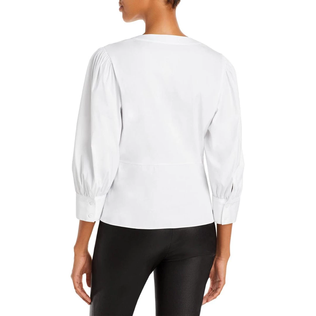 Outlet π₯ Theory π© Womens Gathered Office Button-Down Top β€οΈ 2 Outlet π₯ Theory π© Womens Gathered Office Button-Down Top β€οΈ - Image 2