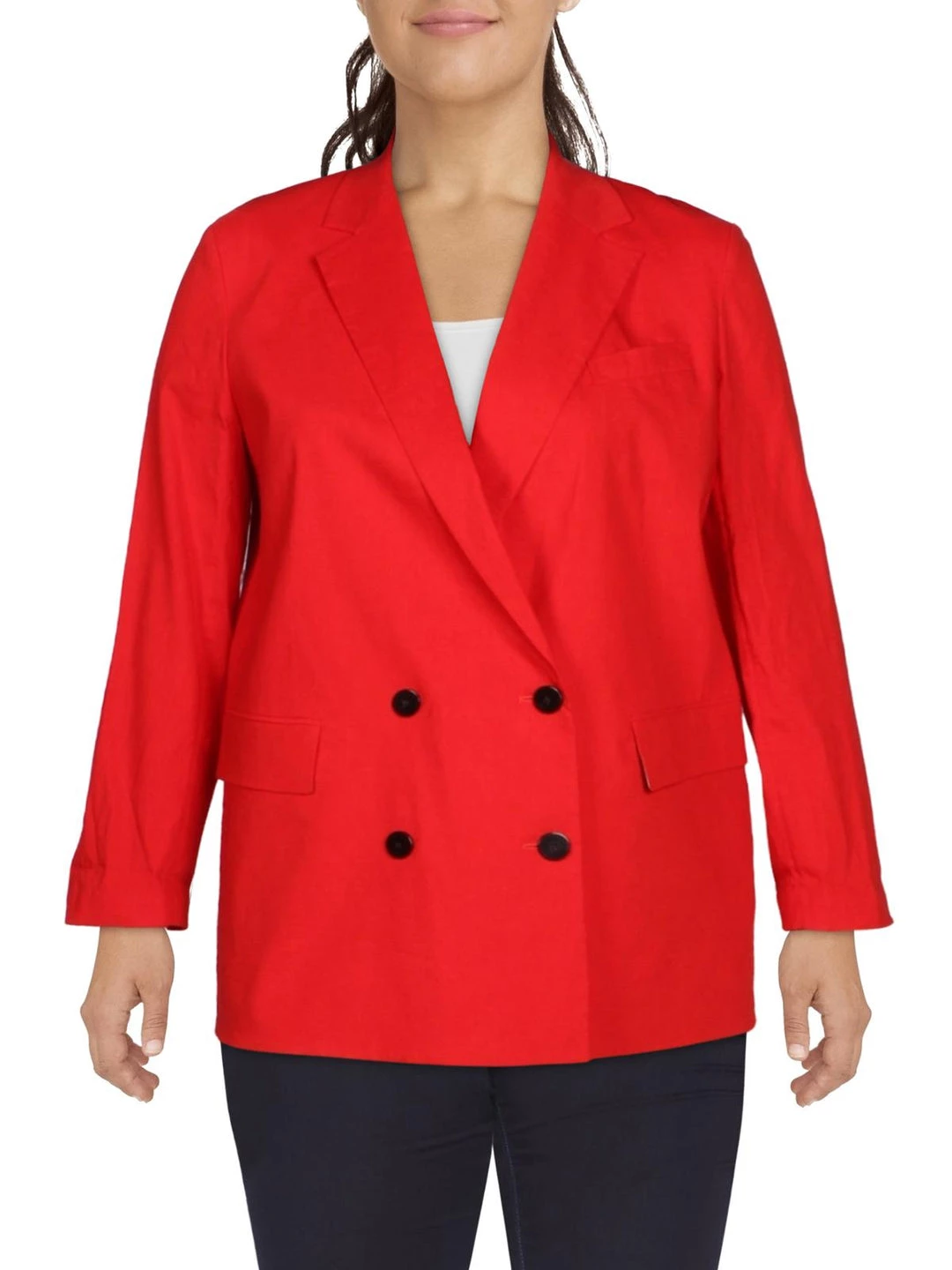 Coupon π€© Theory Piazza π© Womens Linen Blend Office Two-Button Blazer π 1 Coupon π€© Theory Piazza π© Womens Linen Blend Office Two-Button Blazer π