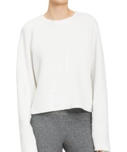 Promo 🔥 Theory 👩 Womens Faux Fur Knit Cropped ✔️