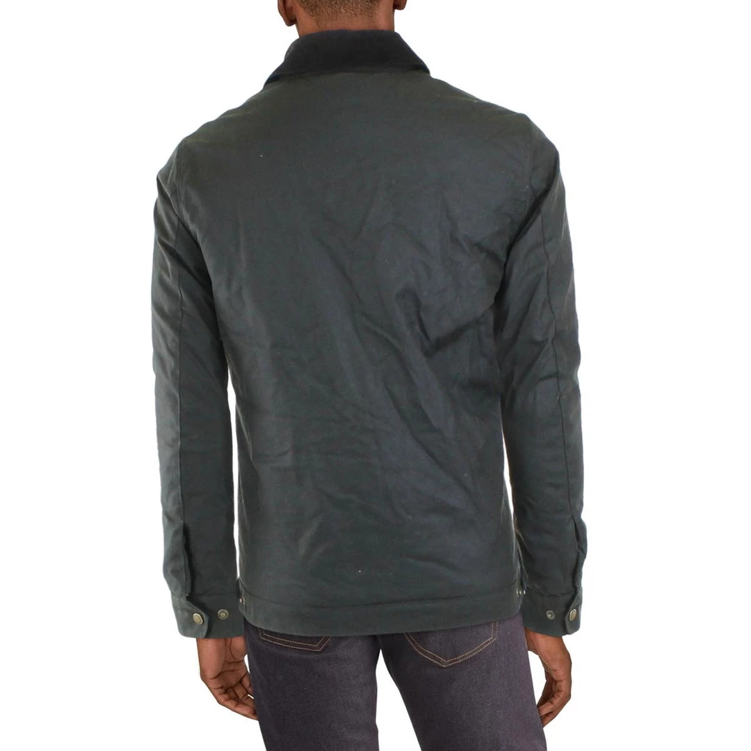 New π― Barbour International Workers Mens Waxed Cotton Heavy Motorcycle Jacket βοΈ 2 New π― Barbour International Workers Mens Waxed Cotton Heavy Motorcycle Jacket βοΈ - Image 2