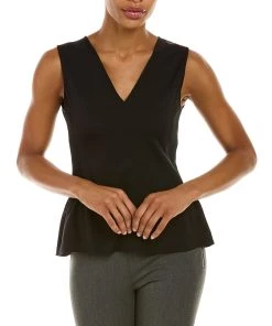 Discount 😉 women Theory Smocked Silk-Blend Top 🎁