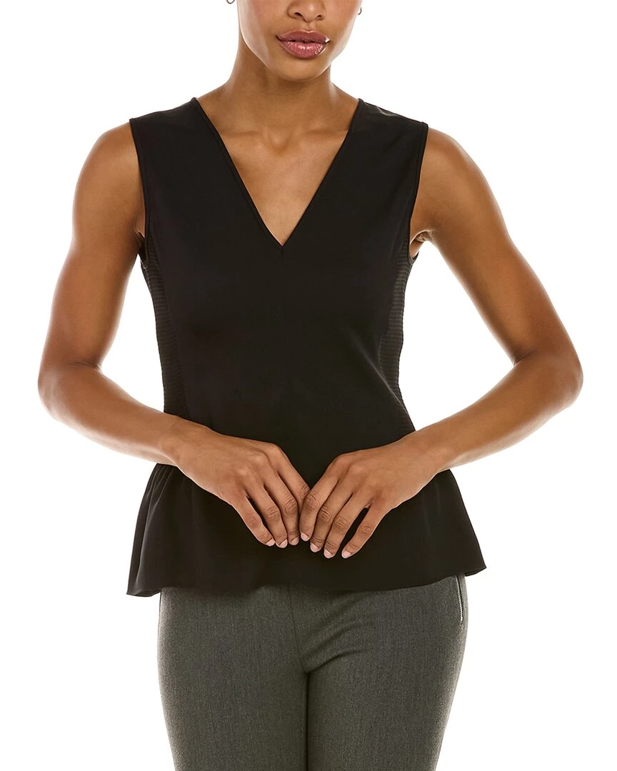 Discount π women Theory Smocked Silk-Blend Top π 1 Discount π women Theory Smocked Silk-Blend Top π