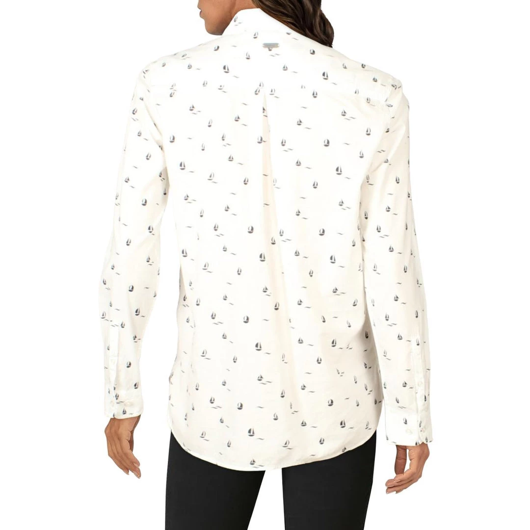 Buy π Barbour Safari π© Womens Printed Collared Button-Down Top β€οΈ 3 Buy π Barbour Safari π© Womens Printed Collared Button-Down Top β€οΈ - Image 3