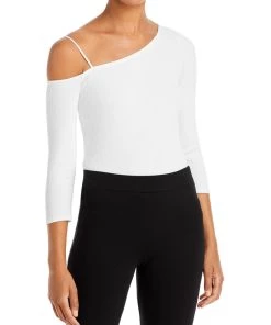 Best Pirce β Theory π© Womens One Shoulder Ribbed Pullover Top π