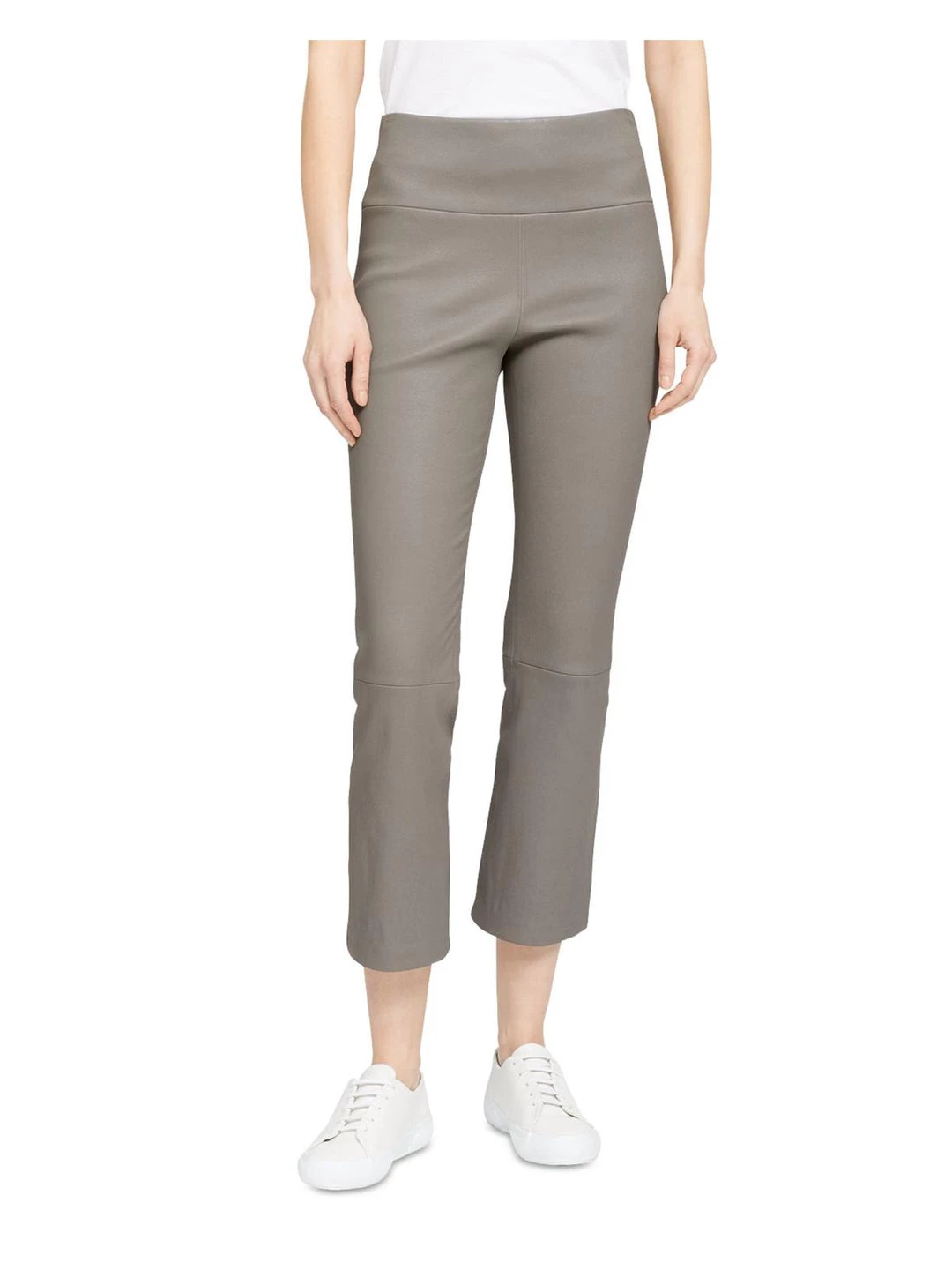 New 𧨠Theory Yoke π© Womens Leather Flare Ankle Pants π 1 New 𧨠Theory Yoke π© Womens Leather Flare Ankle Pants π