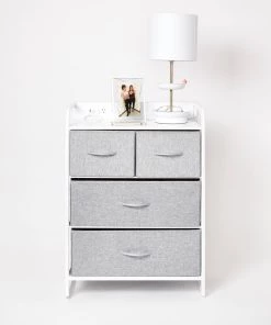 Wholesale β€οΈ Dormify Cassie Charging 4-Drawer Storage Unit π§¨