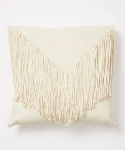 Best Pirce 😉 Dormify Desert Fringe Square Pillow - 20″x20″ 🌟