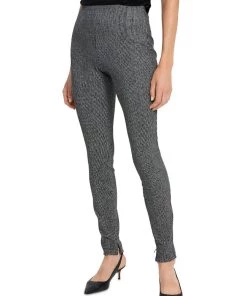 Outlet 😀 Theory 👩 Womens Houndstooth Skinny Leggings 🤩