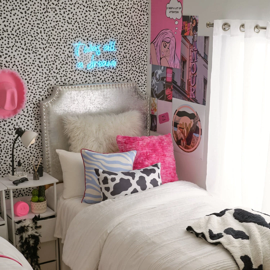 Outlet π Dormify Kylie Zebra Square Pillow Cover - 18″x18″ π₯° 4 Outlet π Dormify Kylie Zebra Square Pillow Cover - 18″x18″ π₯° - Image 4