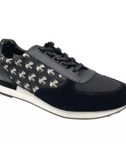 New 🌟 Bally Men's Consumers Nylon / Leather / Suede Lace Up 👟 Sneaker 🎉