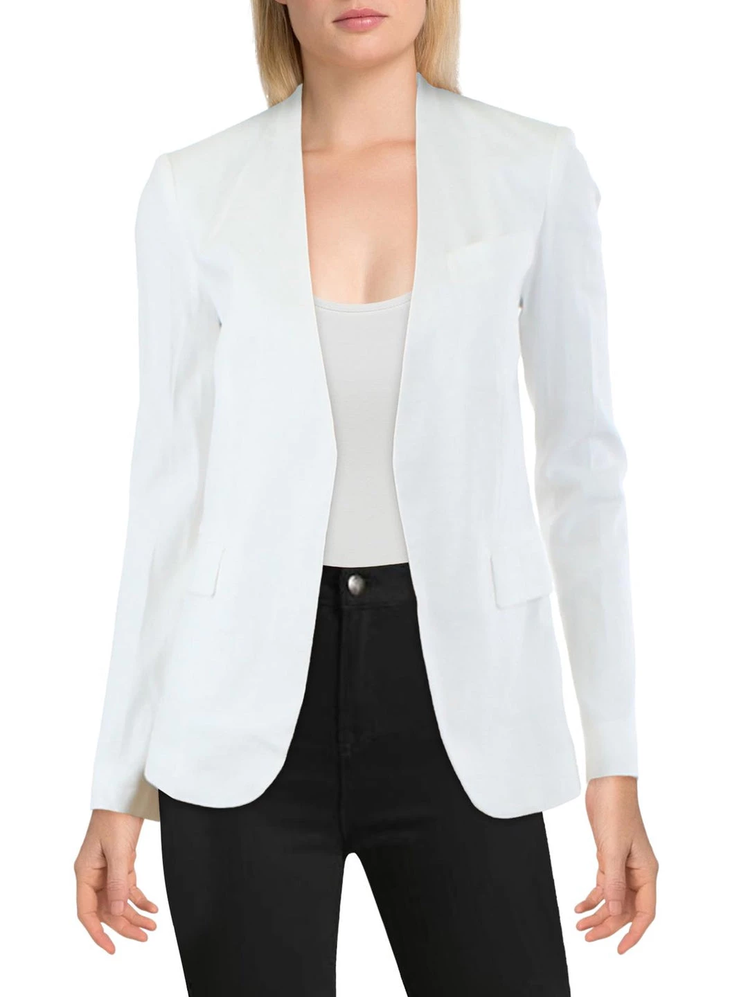 Flash Sale βοΈ Theory π© Womens Linen Blend Suit Separate Jacket β¨ 1 Flash Sale βοΈ Theory π© Womens Linen Blend Suit Separate Jacket β¨