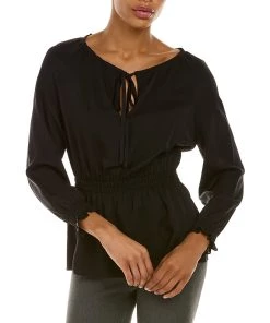 Hot Sale ⭐ women Theory Modern Silk Top 🎉