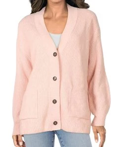 Cheapest 🛒 Barbour Embleton 👩 Womens Wool Blend Rib Trim Cardigan Sweater 😍