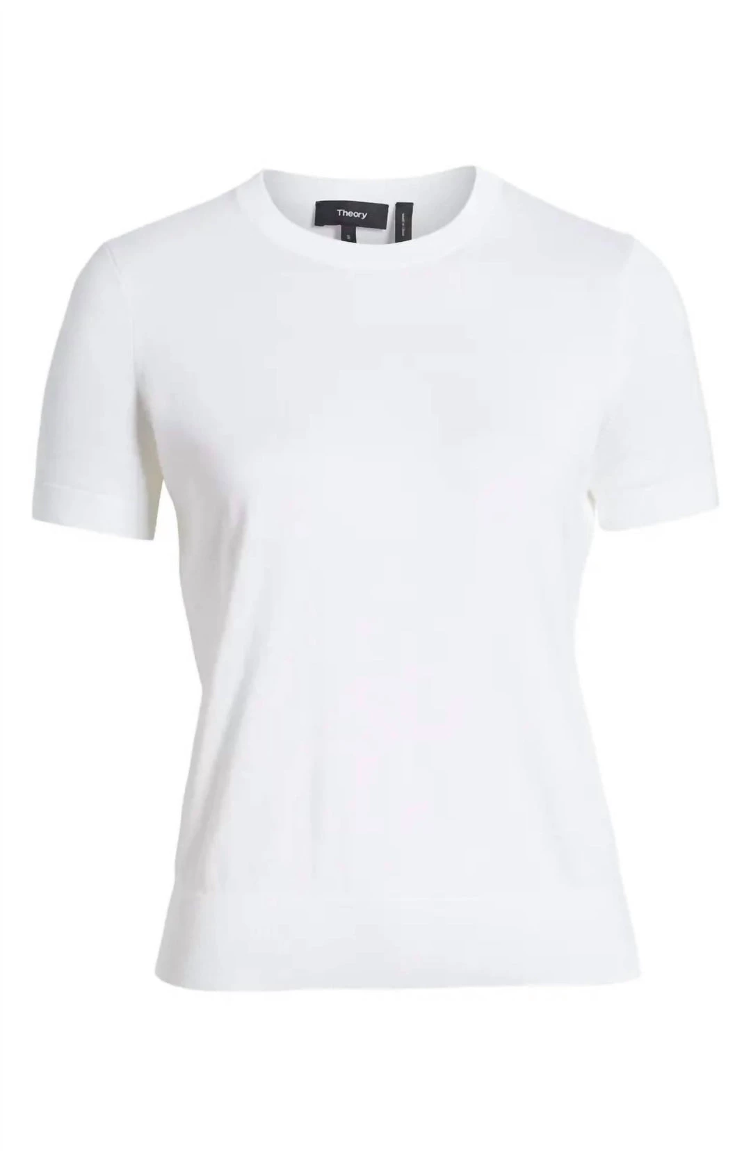 Best reviews of π Theory π© women Basic Silk Tee in White π₯° 3 Best reviews of π Theory π© women Basic Silk Tee in White π₯° - Image 3