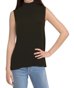Flash Sale 👏 Theory 👩 Womens Band Sleeveless Blouse 🥰