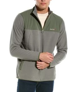 Hot Sale ✨ men Barbour Wyre Half-Zip Pullover 🎁
