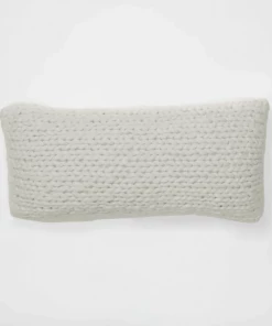 Brand new 🛒 Dormify Emme Chunky Knit Lumbar Pillow Cover - 12″x26″ 💯