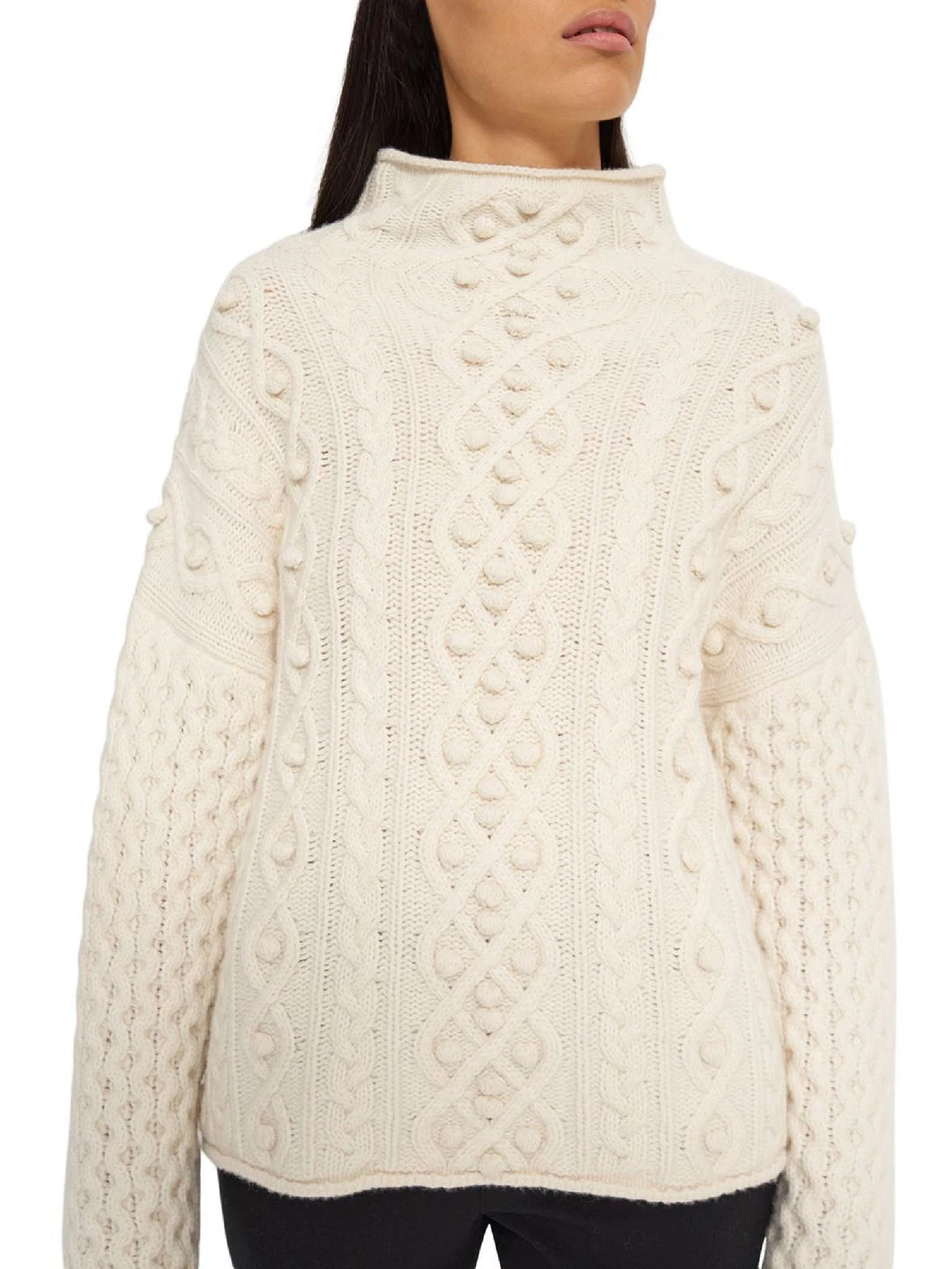 Best deal π Theory π© Womens Wool Blend Mixed Knit Turtleneck Sweater π 1 Best deal π Theory π© Womens Wool Blend Mixed Knit Turtleneck Sweater π