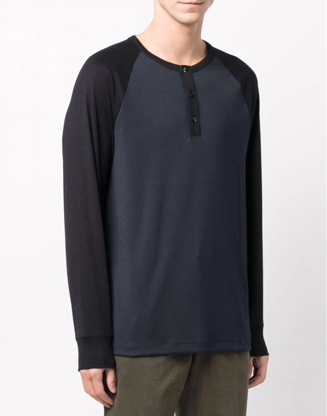 Top 10 β¨ Theory Men'S Contrast Raglan Long Sleeve T-Shirt in Baltic/Black π 1 Top 10 β¨ Theory Men'S Contrast Raglan Long Sleeve T-Shirt in Baltic/Black π