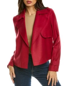 Hot Sale ⌛ women Theory Menefer Wool Jacket 🤩