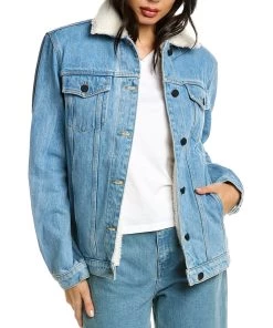 Best Pirce ❤️ women Theory Denim Jacket 🔔
