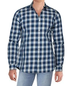 Brand new 😍 Barbour Mens Plaid Collared Button-Down 👕 Shirt 👍