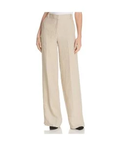 Brand new 🥰 Theory Piazza 👩 Womens Linen Wide-leg 👗 Dress Pants ✨