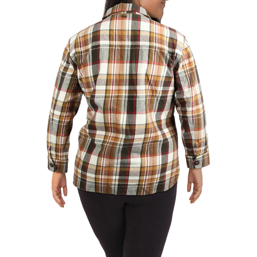 Budget π₯ Barbour Grasmoor π© Womens Flannel Plaid Button-Down Top π₯ 2 Budget π₯ Barbour Grasmoor π© Womens Flannel Plaid Button-Down Top π₯ - Image 2