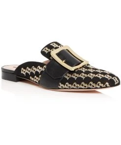 Promo 🤩 Bally Janesse 👩 Womens Buckle Loafer Mule 🔥