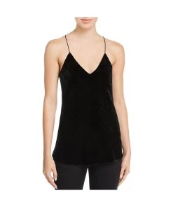 Hot Sale 🛒 Theory 👩 Womens Silk Blend Velvet Tank Top ⌛