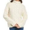 Top 10 ✨ women Theory Mixed Cable Wool & Cashmere-Blend Sweater 🔔
