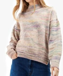 Top 10 ✨ Barbour 👩 women Bethwin Knit Sweater in Multi 👏