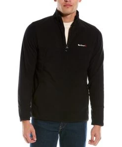 Best Sale 😉 men Barbour Wyre Half-Zip Pullover 🎉
