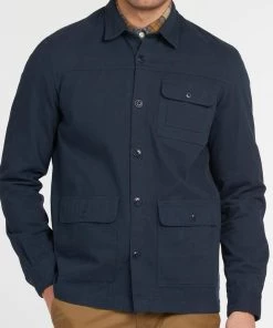 Top 10 ⭐ Barbour Men'S Sandbay Overshirt Jacket in Navy 🤩