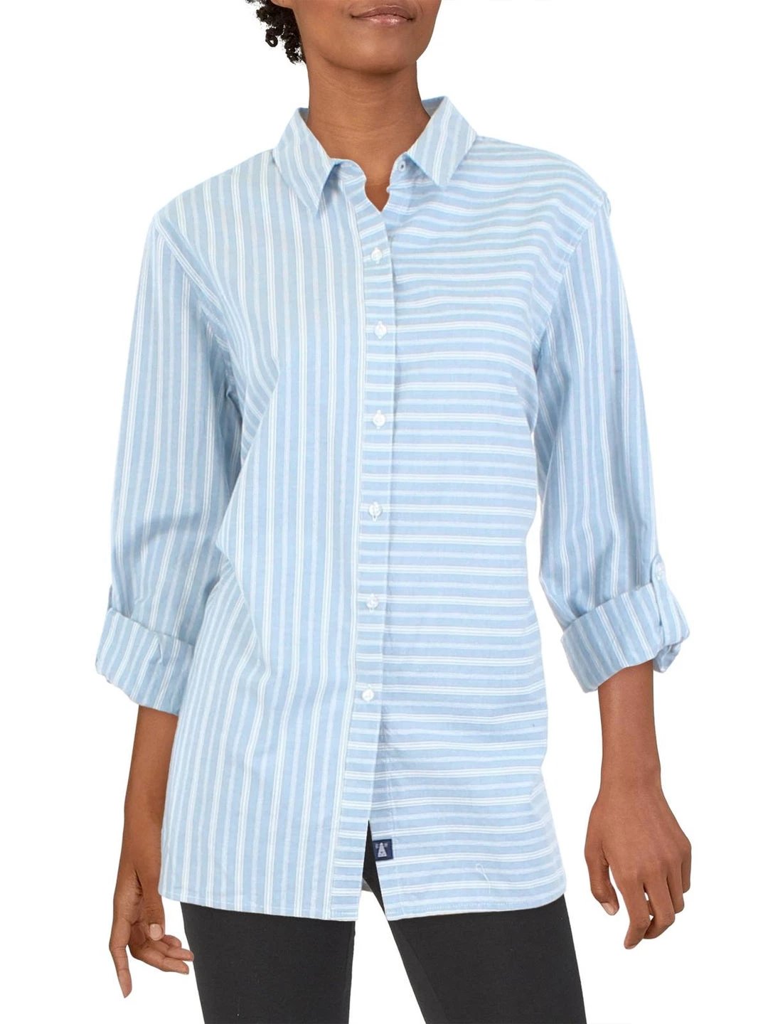 Cheap π Barbour Foxton π© Womens Cotton Modern Fit Button-Down Top β¨ 1 Cheap π Barbour Foxton π© Womens Cotton Modern Fit Button-Down Top β¨