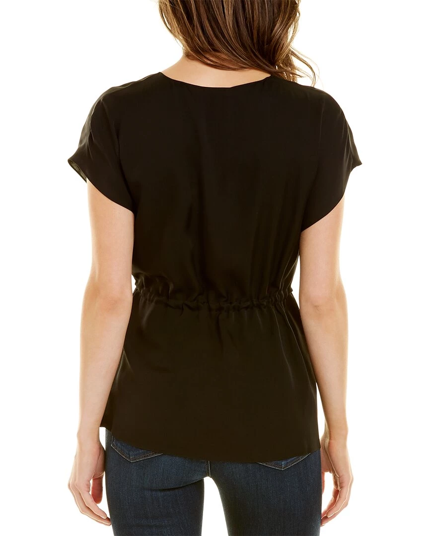 Discount π women Theory Silk Wrap Top βοΈ 2 Discount π women Theory Silk Wrap Top βοΈ - Image 2