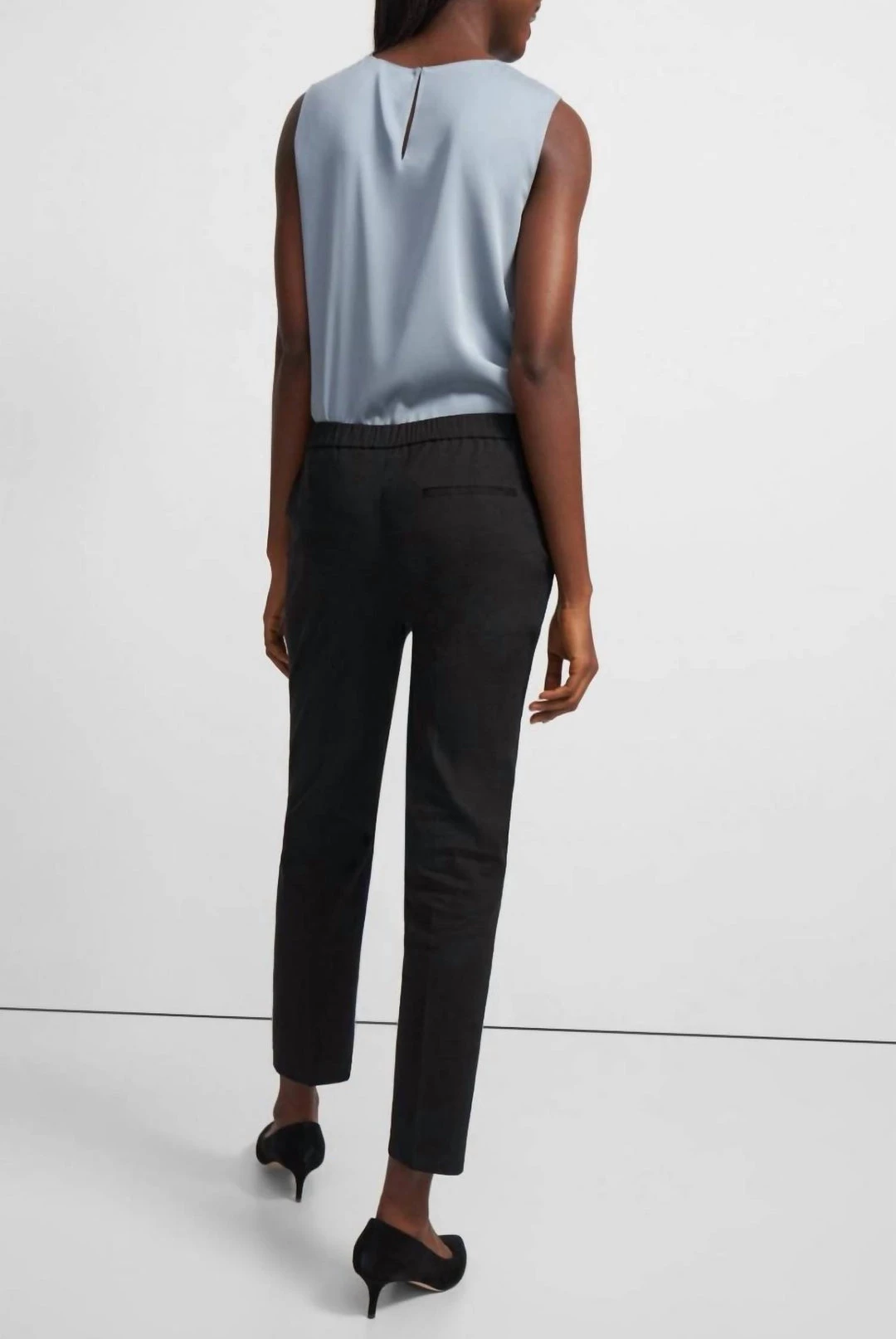 Promo π₯ Theory π© women Treeca Pullon Eco Pant in Black β¨ 3 Promo π₯ Theory π© women Treeca Pullon Eco Pant in Black β¨ - Image 3