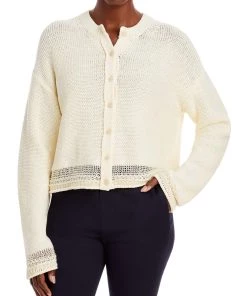 Flash Sale π Theory π© Womens Linen Open Stitch Cardigan Sweater β