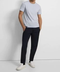 Best Sale 👏 Theory Men'S Luxe Cot Precise Tee in Olympic 🧨