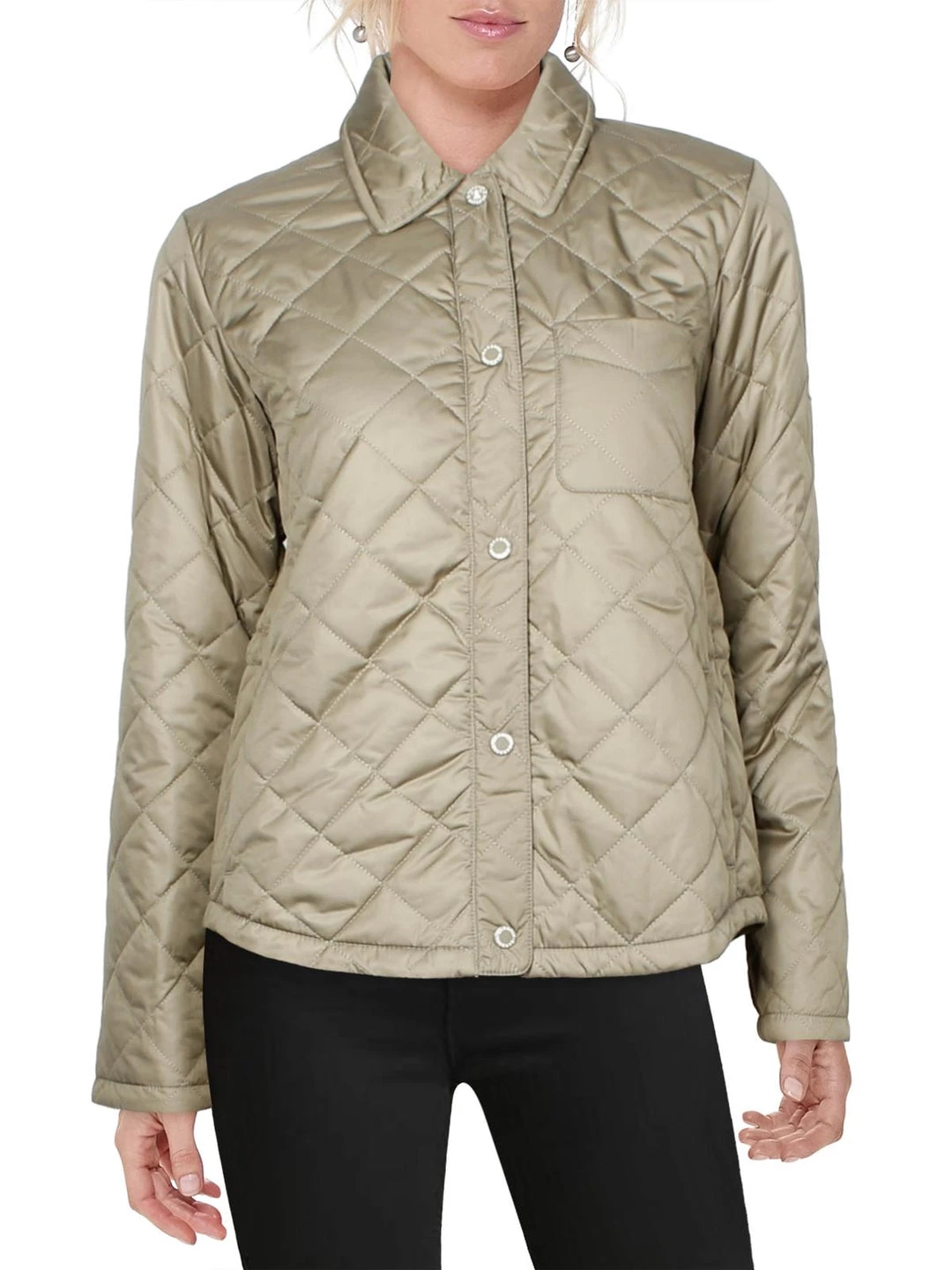 Best deal π Barbour Blue Caps π© Womens Quilted Short π Shirt Jacket π 1 Best deal π Barbour Blue Caps π© Womens Quilted Short π Shirt Jacket π