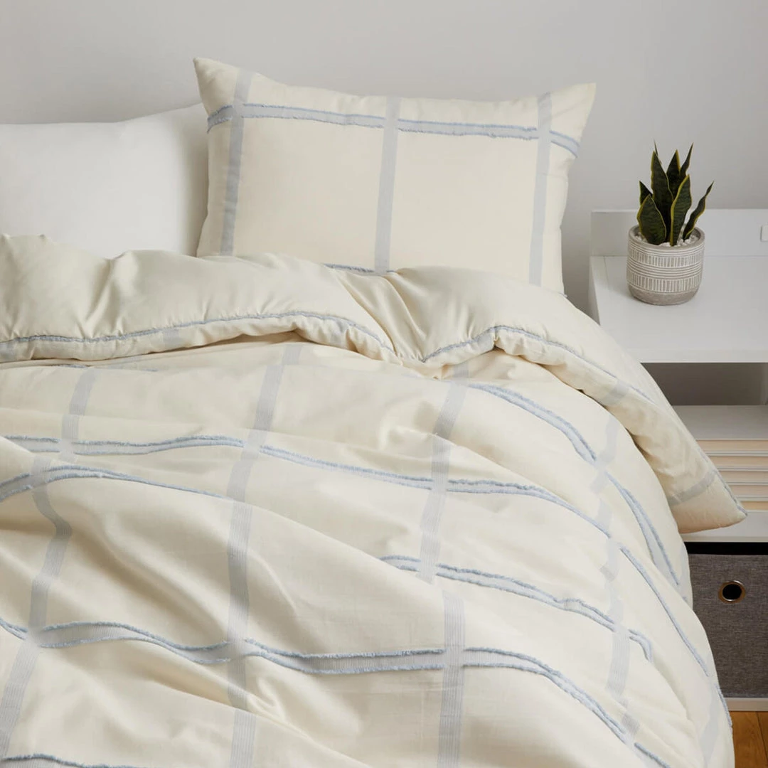 Promo π Dormify Georgia Yarn Dyed Clip Plaid Comforter and Sham Set π 3 Promo π Dormify Georgia Yarn Dyed Clip Plaid Comforter and Sham Set π - Image 3