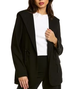 Best Pirce π women Theory Drape Jacket β€οΈ