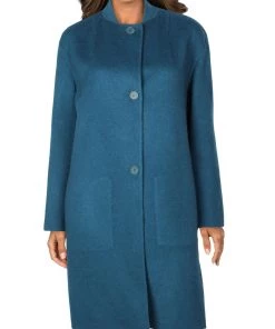 Coupon π Theory Alma π© Womens Wool Reversible Wool π§₯ Coat π