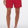 Cheapest 👏 Barbour Men'S Essential Logo 5" Swim Trunks in Raspberry 🛒