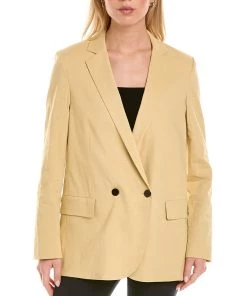 Best reviews of 💯 women Theory Boy Linen-Blend Jacket 😀