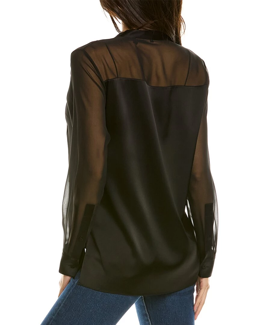 Buy ❤️ women Theory Sheer Top ✔️ 2 Buy ❤️ women Theory Sheer Top ✔️ - Image 2